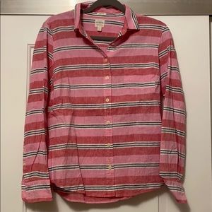 J.Crew Perfect Fit Button Down Blouse Size Small